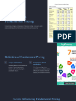 Introduction To Fundamental Pricing