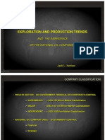 Exploration & Production Trends Emergence of National Oil Companies - Kerfoot Murphy Oil
