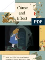 Cause and Effect (Lesson and Activity)
