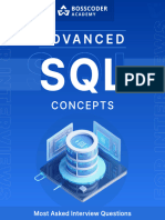 Advanced SQL Concepts