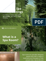 Different Spa Room Settings