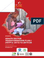 Ethiopia Health Sector Transformation Plan I 2015 2020 Endline Review