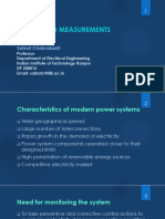 Smart Grid Measurements: Saikat Chakrabarti