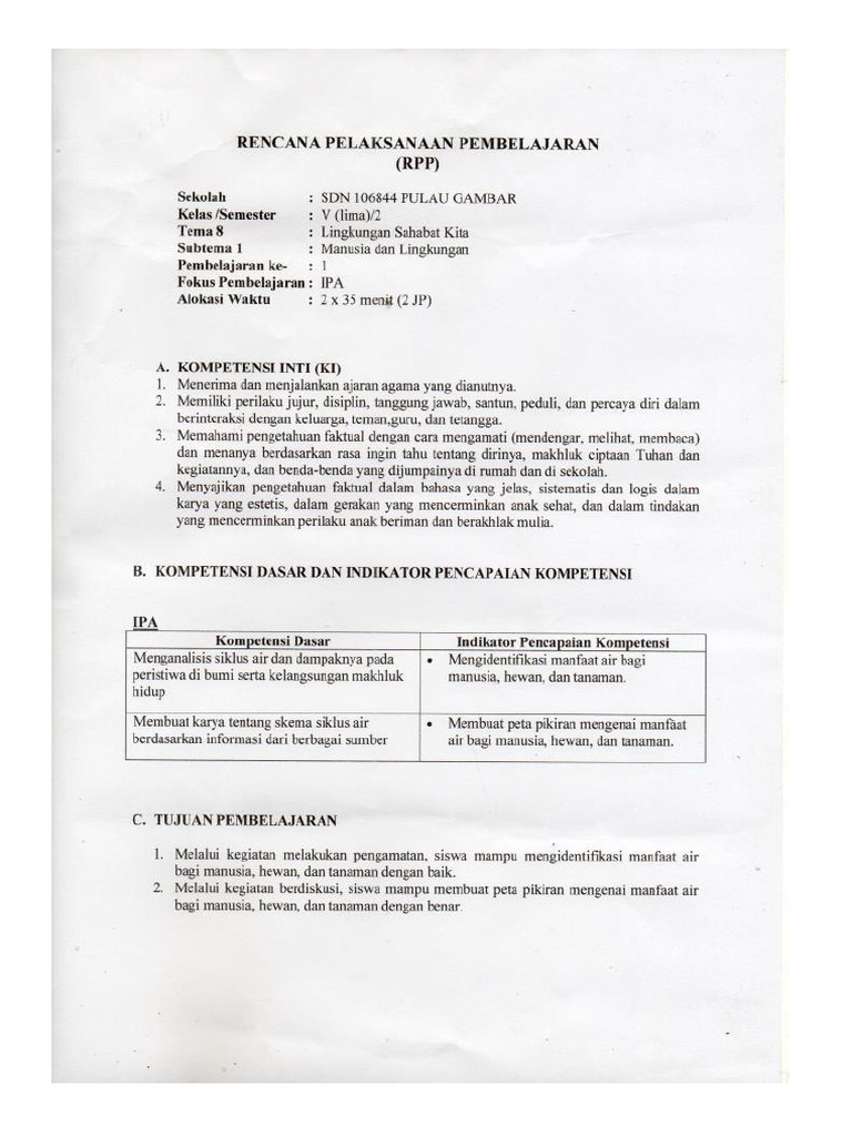RPP | PDF