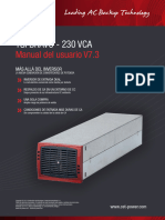 CET - Modular Inverter - User Manual - Bravo TSI - 230vac - ES - V7.3
