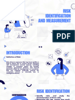 Risk Identification and Measurement