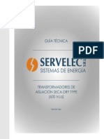 TRANSFORMADORES SERVELEC Guia Dry Type