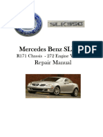 MBenz SLK350 R171 272 Repair