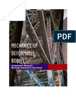 Manual Mechanics of Deformable Bodies Latest