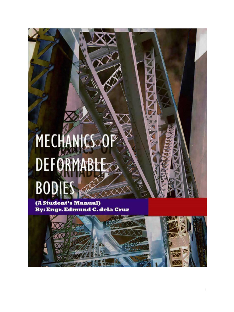 Mechanics of Deformable Bodies Overview | PDF | Deformation ...