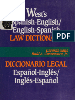 DICTIONARY - West's Spanish-English-English-Spanish Law Dictionary - Solís, Gerardo Stagg, Eduardo Gasteazoro