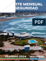 Reporte de Seguridad en Mar Del Plata - Febrero 2024