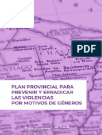 Plan Provincial Erradicacion de Violencias