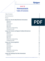 Science 10 Unit 16 Homeostasis (Study Guide)