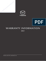 2021 Warranty Booklet