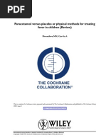 Download Paracetamol Versus Placebo or Physical Methods for Treating Review by robert_maltez SN71449024 doc pdf