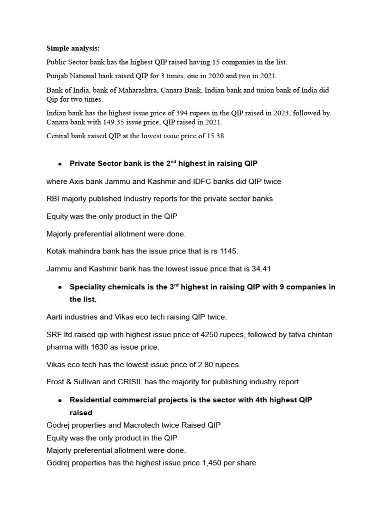 Simple analysis of QIP PDF