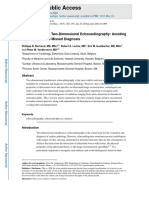 Fact or Artifact in Two-Dimensional Echocardiography