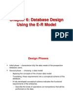 Chapter 6: Database Design Using The E-R Model