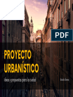 Presentación Propuesta Urbana Versátil Fondo Fotográfico Amarillo