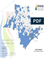 Mapa Saneamento Arsesp