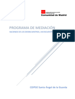 Programa de Mediacion 2021