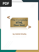 HTML Cheatsheet