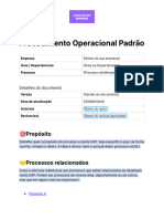 Template de SOP PDF