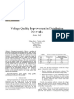 Voltage Quality Improvement in Distribution Networks