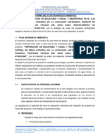 Informe de Manejo Ambiental Antamarca