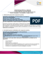 Guía Componente Práctico - Unidad 2 - Fase 2 Componente Práctico - Práctica Educativa y Pedagógica