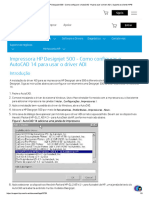Impressora HP Designjet 500 - Como Configurar o AutoCAD 14 para Usar o Driver ADI - Suporte Ao Cliente HP®