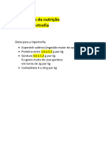 Bioqu Mica Da Nutri o para A Hipertrofia