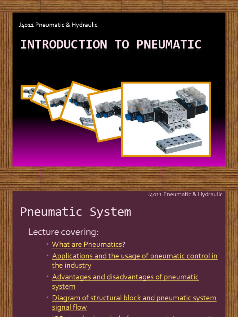 Introduction to Pneumatic Systems | PDF | Valve | Actuator