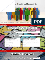 Workplace Diversity and Productivity