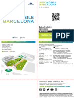 Invoice Foire Barcelone