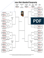 2024 NCAA DI Men's Basketball Championship Bracket - Game Times - 3.17.24