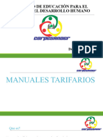 CLASE 16 Manuales Tarifarios