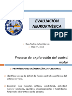 Evaluación Neurológica