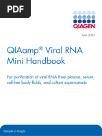 Qiaamp Viral Rna Mini Handbook | PDF | Polymerase Chain Reaction | Qiagen