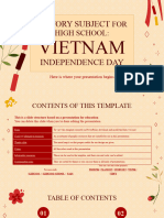 History Subject for High School_ Vietnam Independence Day by Slidesgo