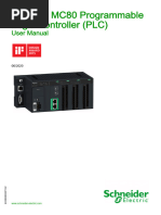 Modicon MC80 Programmable Logic Controller User Manual