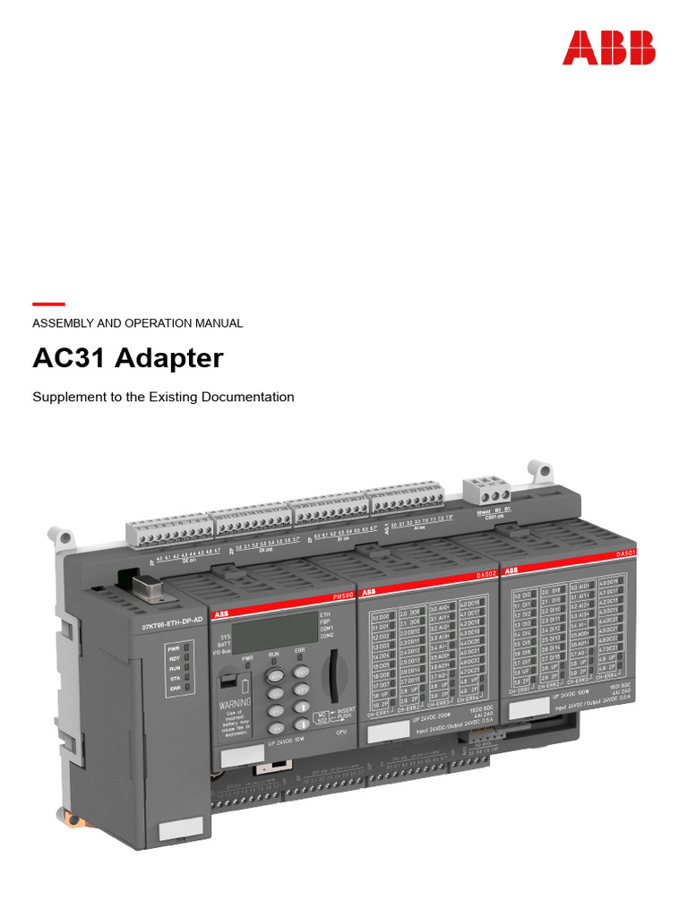 AC31 Adapter Assembly Manual | PDF | Electromagnetic Interference ...