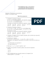 Modelo Lista de Exercício Matemática Autodidata