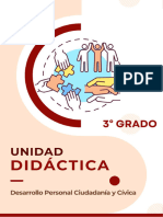 3 Grado Unidad Didactica #01