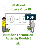 T N 2546499 All About Numbers 0 To 10 Number Formation Activity Booklet - Ver - 4