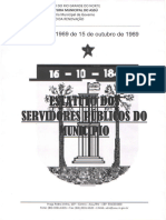 Estatuto Servidor Público Municipio Assu