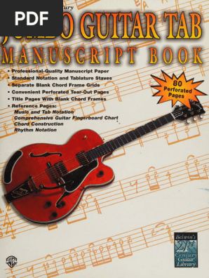 Belwins -Jumbo Manuscript Tab