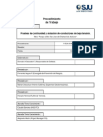 P-ELN-CHI-DEF-PESJ-9.03 - 2 Pruebas de Continuidad y Aislación de Conductores