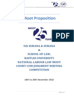 2-Moot Proposition 5th Surana & Surana 2022